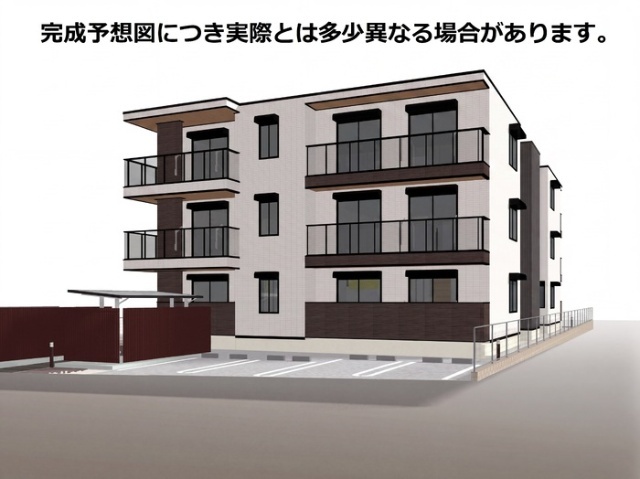 建物外観　イメージパースです。