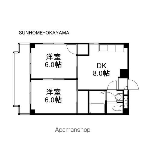 堂元ビルの間取り写真