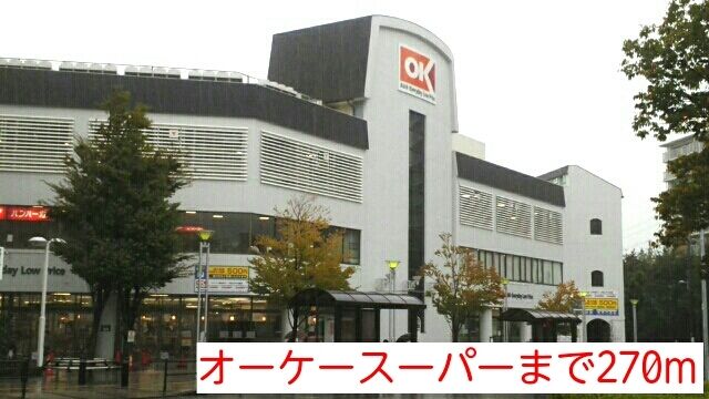 スーパー　オーケースーパー（スーパー）まで270m
