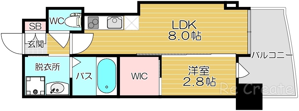 セレニテ日本橋プリエの間取り写真