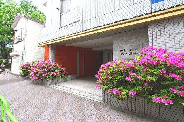 都営大江戸線 月島駅 徒歩2分 9階建 築23年の外観写真
