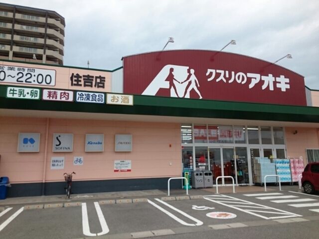 ドラックストア　クスリのアオキ 住吉店（ドラッグストア）まで1100m