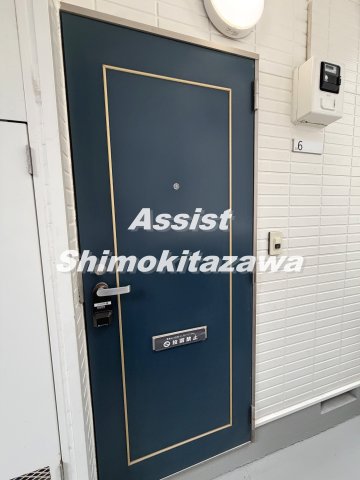 池尻アサカコーポの玄関写真
