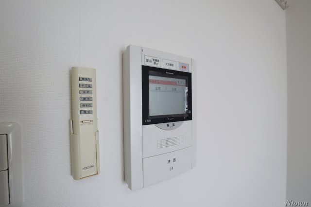 セキュリティ　モニター付きインターホンです