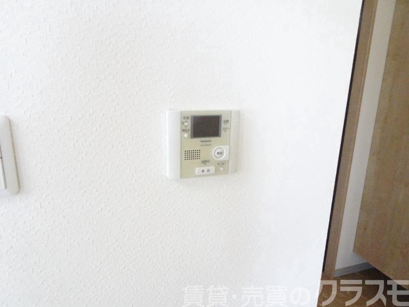 セキュリティ　来訪者が確認できるモニターホン♪