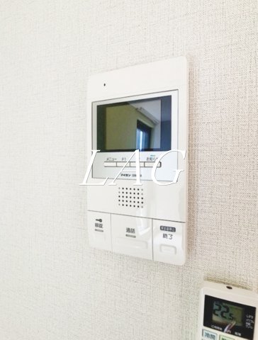 セキュリティ　モニター付きインターフォンです。