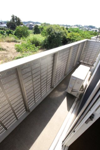 バルコニー　落ち着いた時間を過ごせるバルコニーです