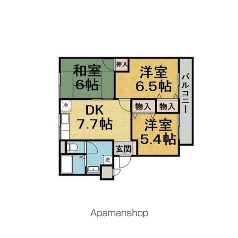北大阪急行 桃山台駅 徒歩11分 3階建 築29年の間取り写真