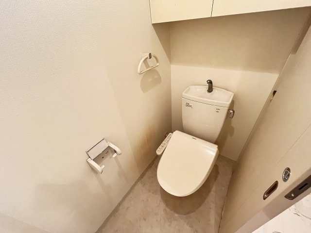 トイレ　ゆったりとした空間のトイレです