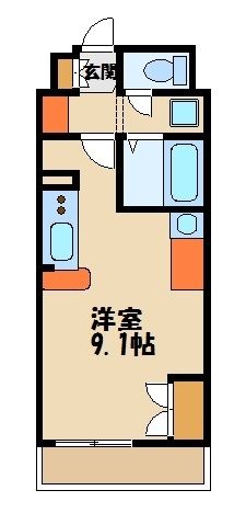 ミランダ富士見IIIの間取り写真