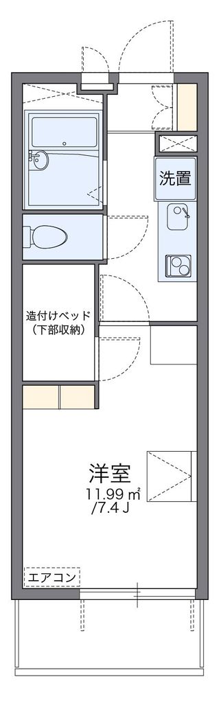 湘南新宿ライン宇須 新白岡駅 徒歩2分 4階建 築18年の間取り写真