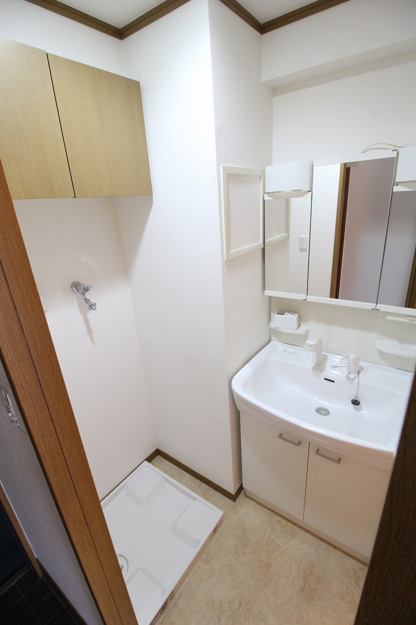 洗面設備　別の部屋の写真です
