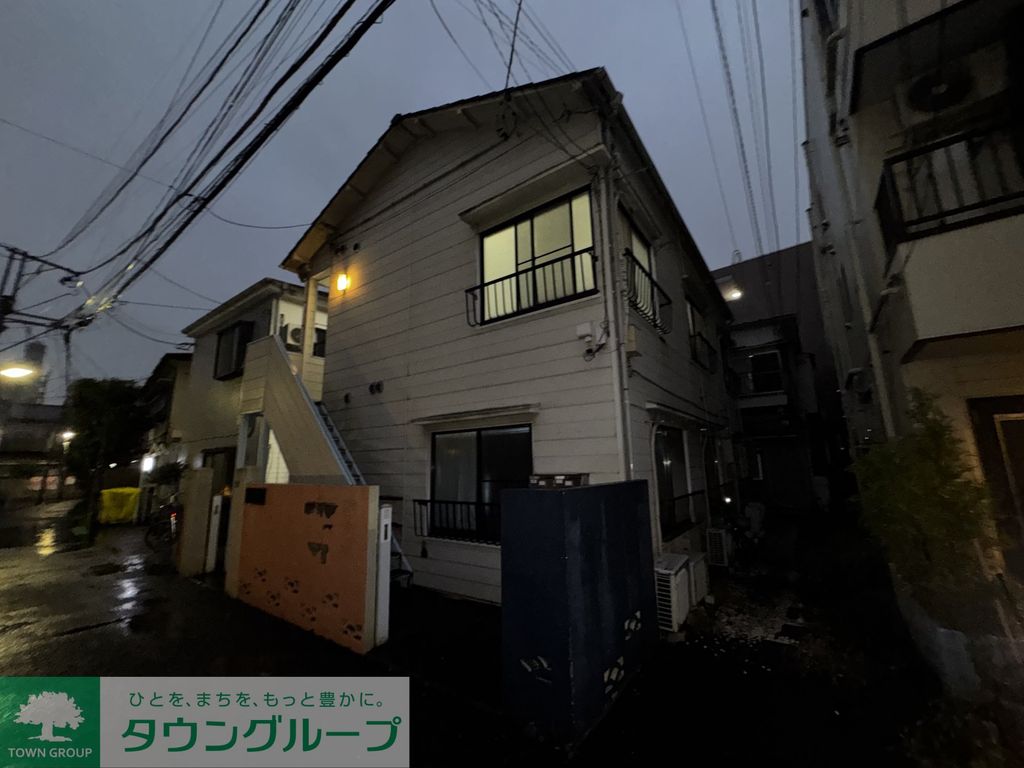 建物外観　新築工事中