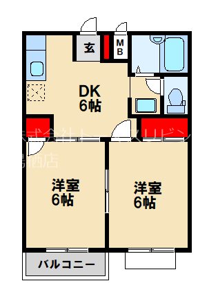 サングレイスこいでの間取り