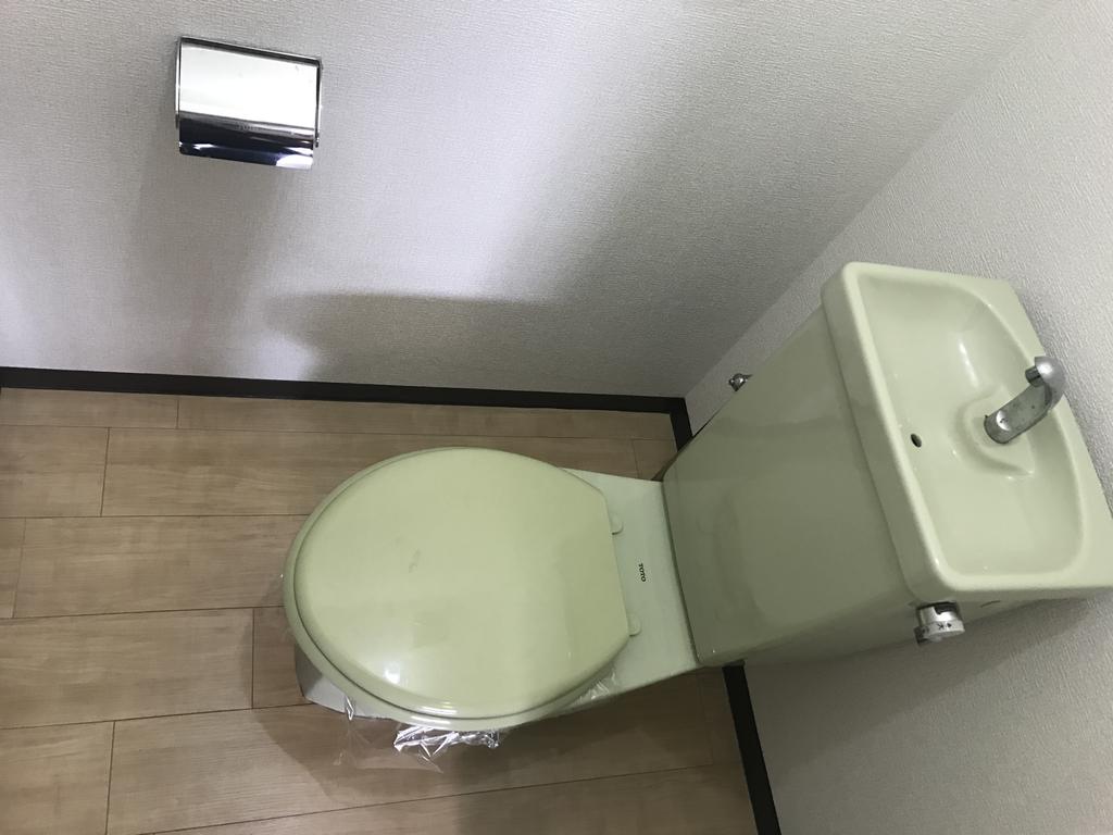 トイレ　清潔感のあるトイレです。