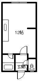 高西ハイツの間取り