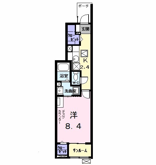 サクセスＫIIIの間取り