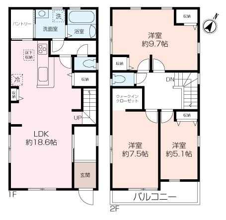 Kolet横浜西柴の間取り