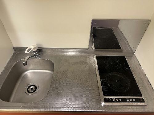 キッチン　キッチン混合水栓設置済みです