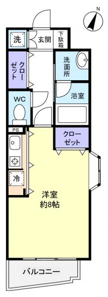 ソフィアグレース八千代の間取り