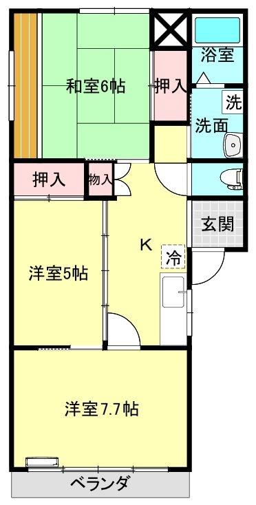 メゾンサントノーレの間取り