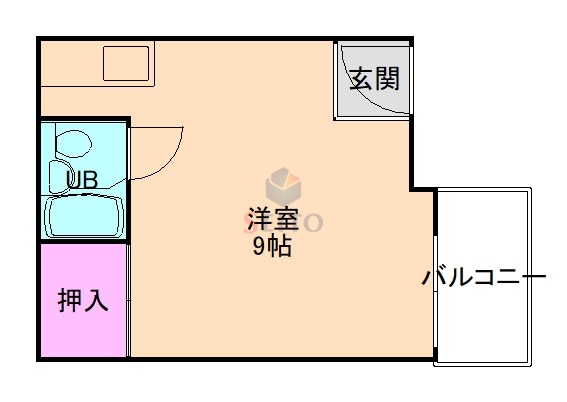 大阪市淀川区東三国のアパートの間取り