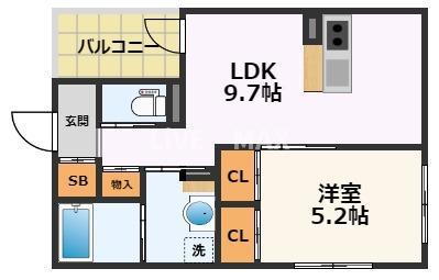 Solskj?r（スールシャール）の間取り