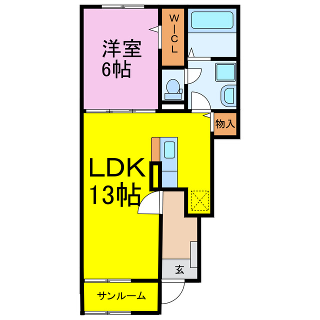 ブリランテ　IIの間取り