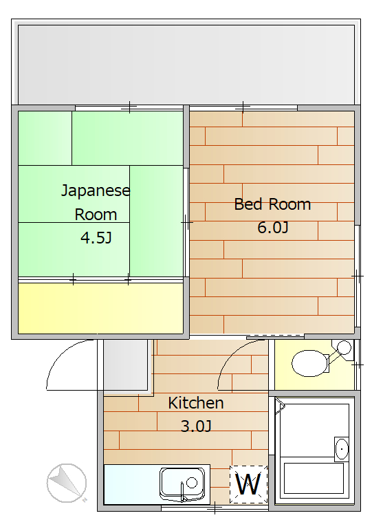 サンハイツの間取り