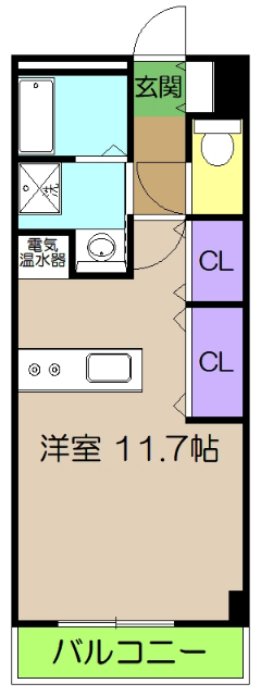 ドルチェの間取り