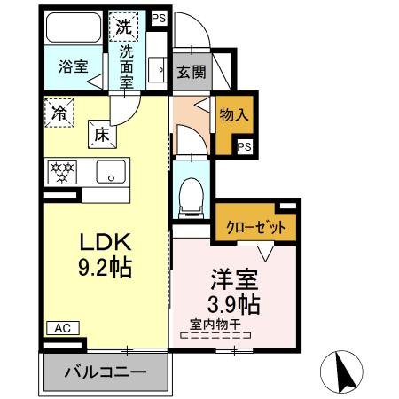 【Casa arcaの間取り】