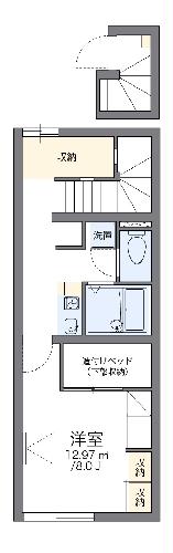 レオパレス桜町の間取り