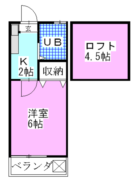 ロフティ太陽の間取り