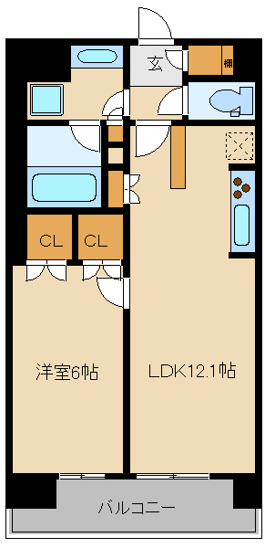 BLESS宮崎台（ブレス宮崎台）の間取り