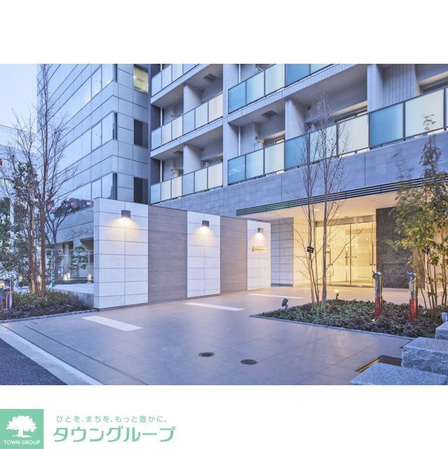 【品川区北品川のマンションの建物外観】