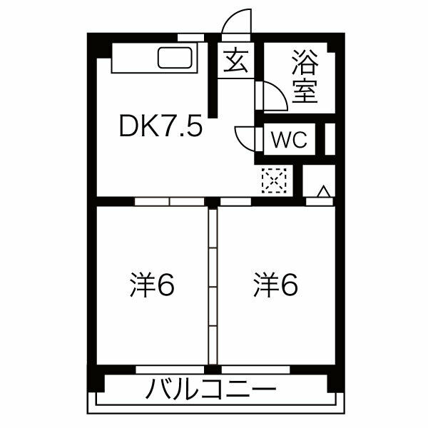 Court八家の間取り