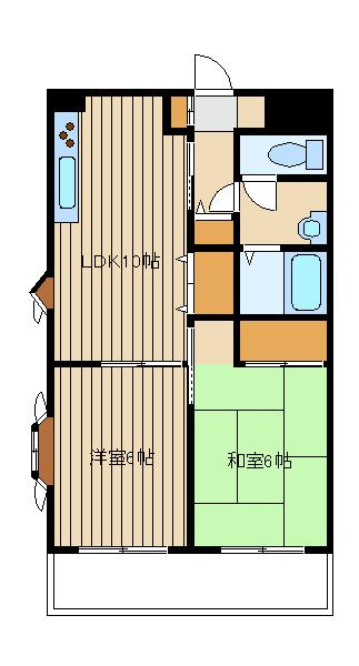 メゾンディボワールの間取り