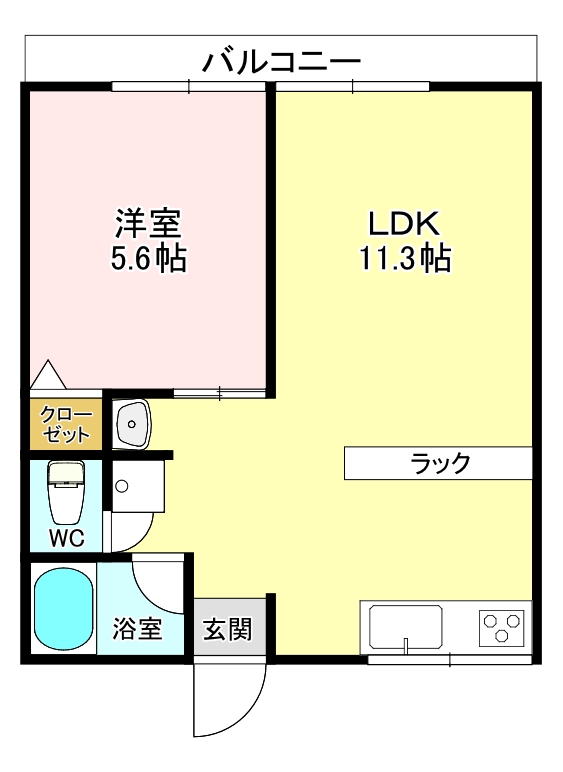 T３コートの間取り