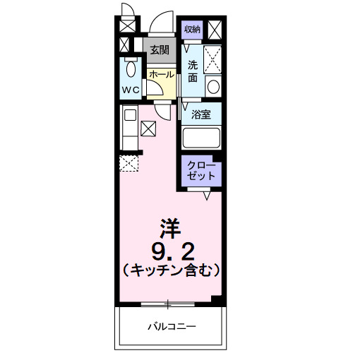 プラシード・ｉの間取り