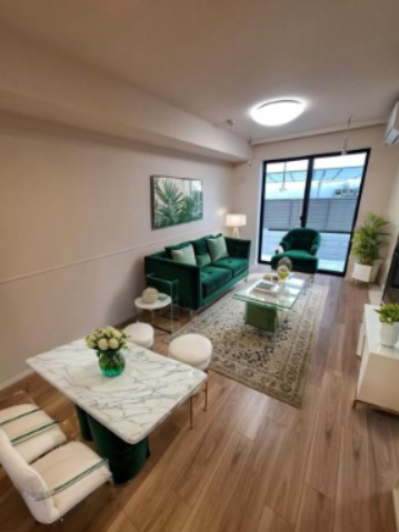 居室・リビング　CG家具のため実際は家具が付きません