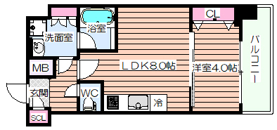 スプランディッドVIIの間取り