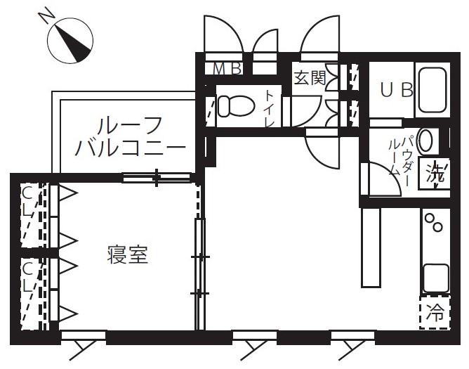 フラッフィー田園調布の間取り