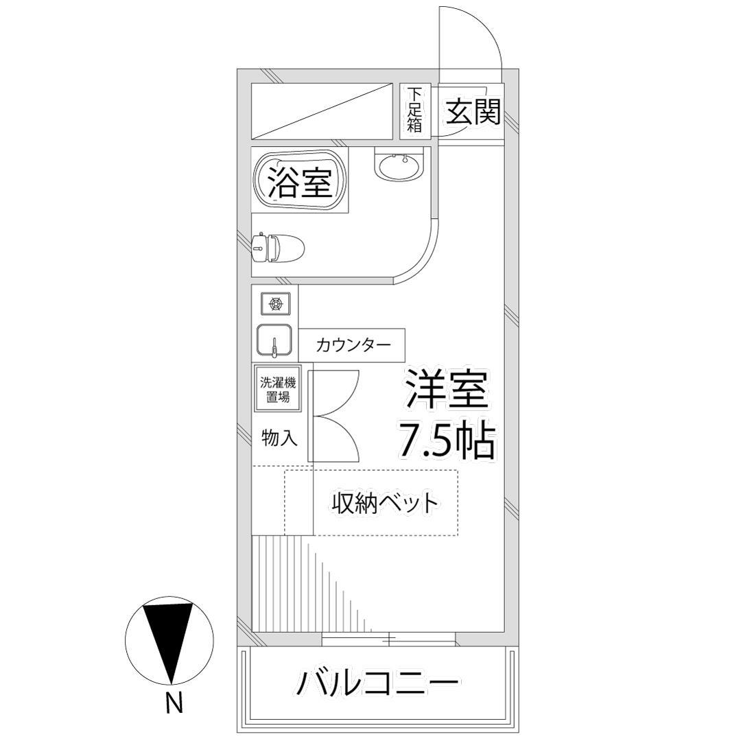 【ラ・パルフェ・ド・アフェールの間取り】