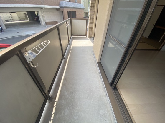 バルコニー　※別部屋の写真です