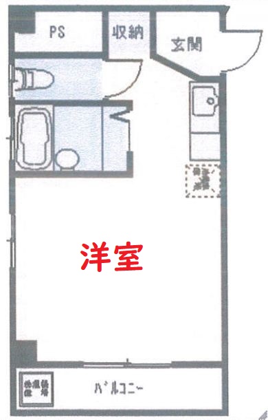 大田区大森本町のマンションの間取り