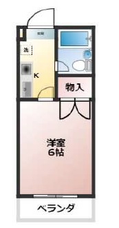 三浦ハイツIの間取り