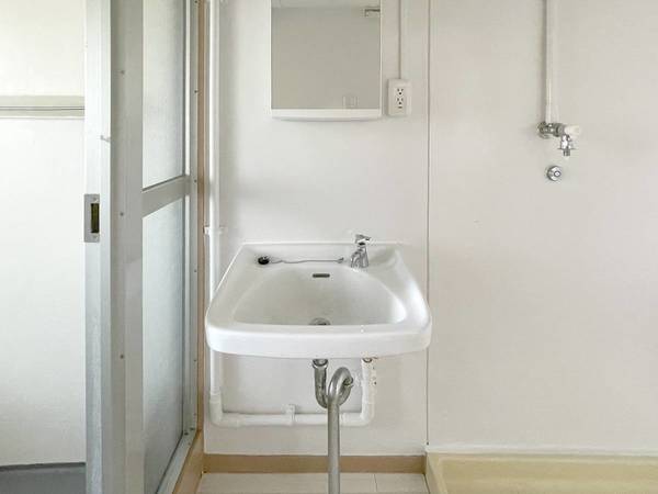 洗面設備　ビレッジハウスの同一物件・同一タイプの間取りの写真です