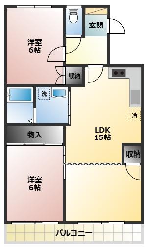 ドエリングの間取り