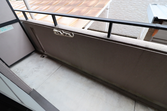 バルコニー　※別部屋の写真です