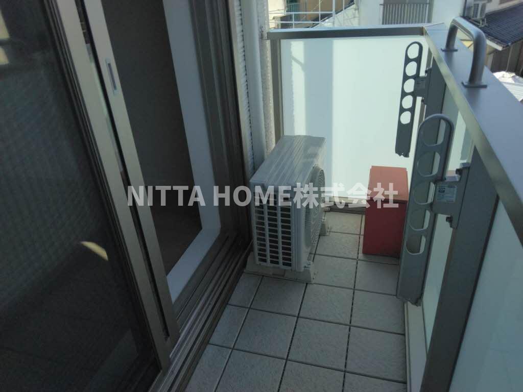 バルコニー　広々バルコニです♪